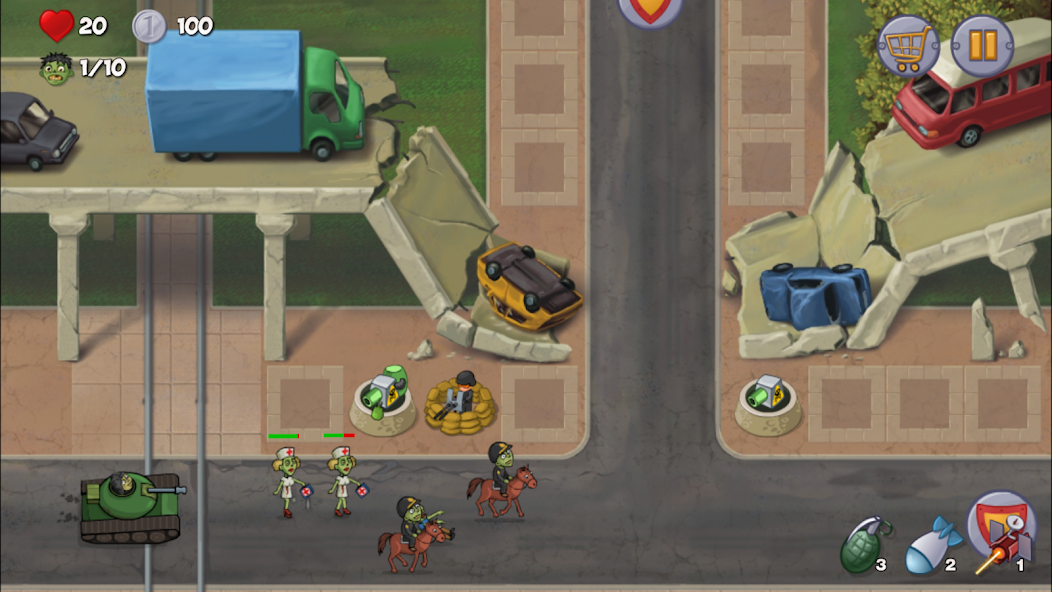 Zombie Town Defense 1.0.19 APK + Мод (Unlimited money) за Android