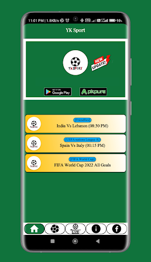 YK Sport Screen 2