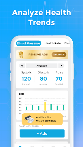 BP Tracker: Health Tracker Pro Screen 2