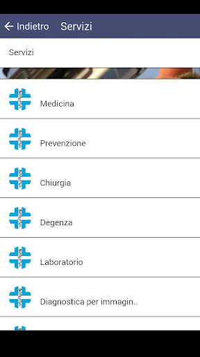 Android application Clinica Veterinaria Cinisello screenshort