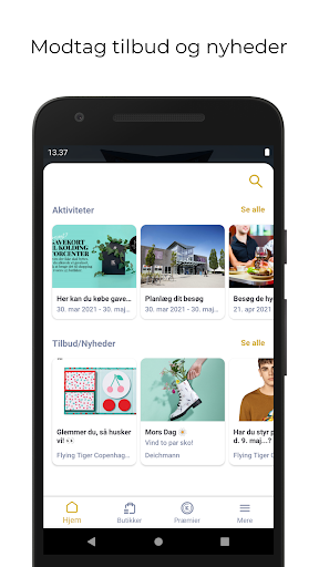 Android application Kolding Storcenter screenshort