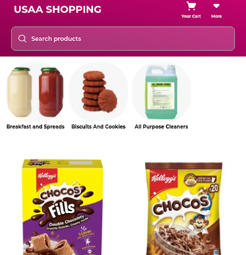 Usaa Shopping