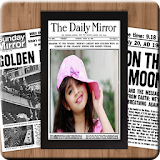 News Paper Photo Frame icon