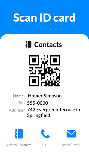 Screenshot of QR Code Scanner & Scanner App