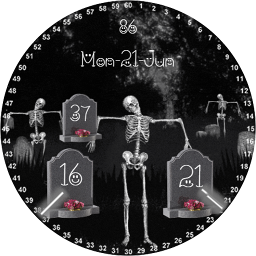 Animated Halloween Watch Face