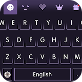 Keyboard -Boto : Black Purple icon