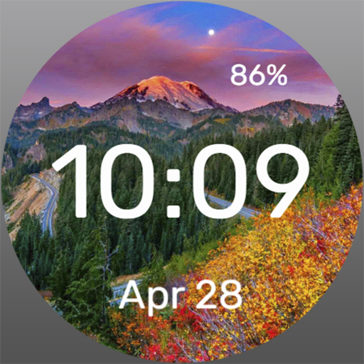 Mesmerizing View - Watch Face Download on Windows