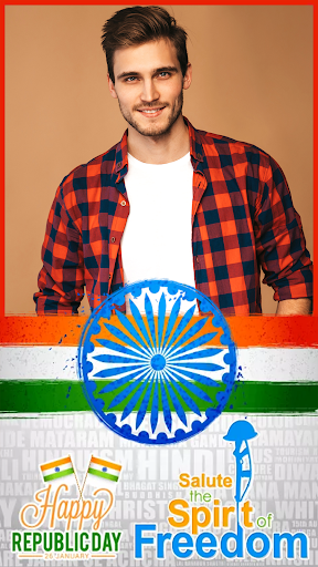 Android application Republic Day Photo Frames screenshort