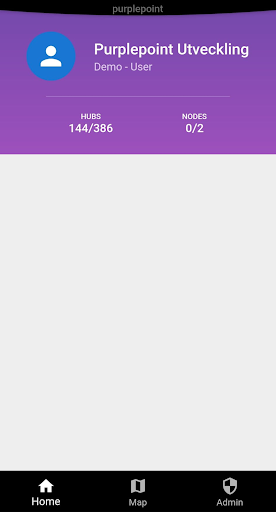Android application Purplepoint Mobile screenshort