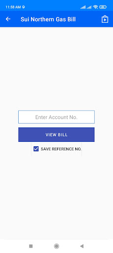 Sui Gas Bill Checker Screen 3