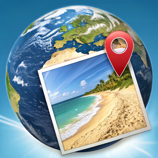 Photo Map: GPS Camera Location Logo