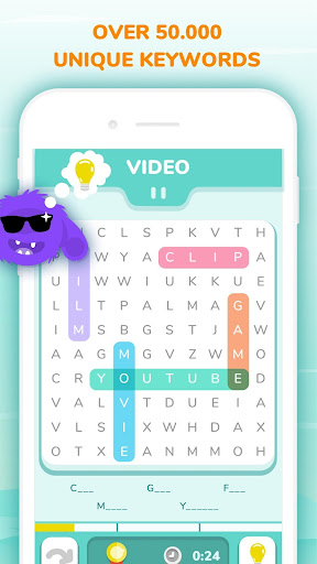 Android application eWordSearch - Word Search Puzz screenshort