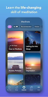 Calm - Meditate, Sleep, Relax Varies with device APK screenshots 3
