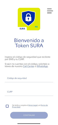 Token SURA Screen 3