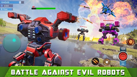 Mech Robot Wars - ロボットゲームのおすすめ画像1