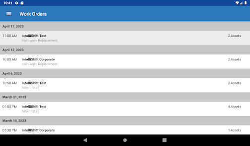 IntelliShift capture d'écran