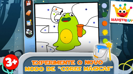 Space 1999 - Stickers e Cores Captura de Tela do Jogo Android 1