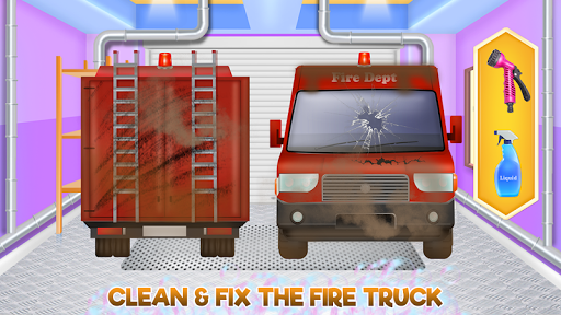 Android application Emergency Vehicles at Car Wash screenshort