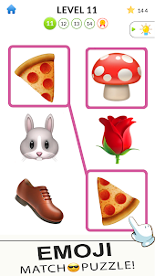 Pairs Match Emoji Puzzle Game