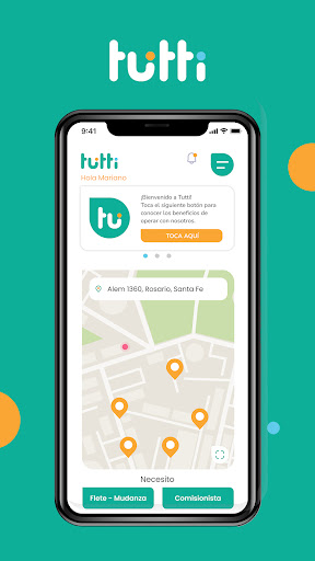Android application Tutti: Servicios para el Hogar screenshort