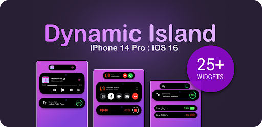 Android application Dynamic Island - iOS 17 Notch screenshort