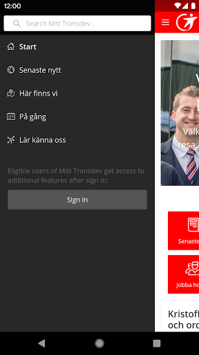 Mitt Transdev Screen 2