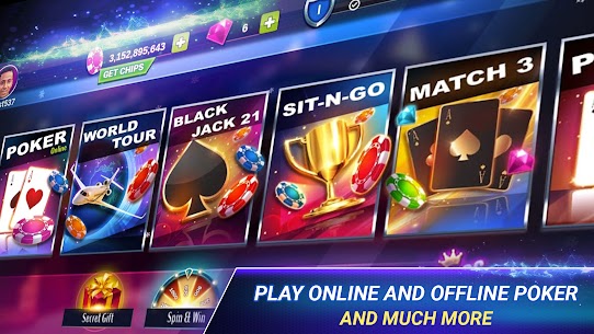 Poker Offline MOD APK + Unlimited Money 2