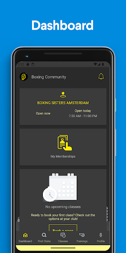 Android application Boxing Community Nederland screenshort