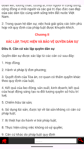 Bộ luật Dân sự Screen 2