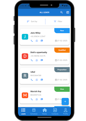 Odoo CRM - Leads, Calls  Logs