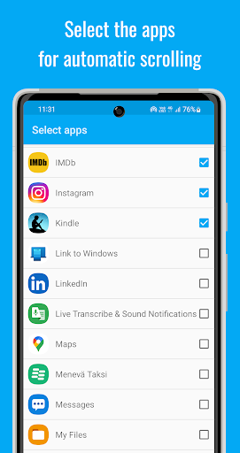 Screenshot of Flex: Multi-Speed Auto Scroll