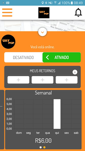 Uay Pop - Motorista Screen 3