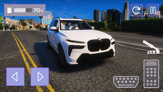 Driving BMW X7: Car Simulator