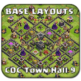 Base Maps COC TH 9 icon