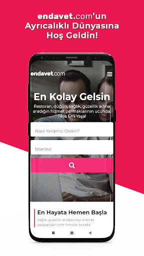 Android application endavet.com Portal screenshort