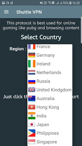 VPN : Shuttle VPN - Kostenloser VPN-Proxy - Schnelles VPN