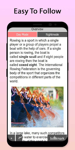 Easy Rowing Tutorial Screen 2