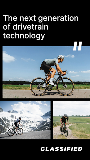 Android application Classified Cycling screenshort