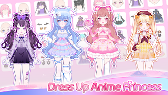 Game screenshot アニメ着せ替えゲーム - かわいいファッション育成 hack