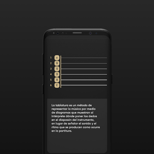 Android application Cuerdaly! - Clases de guitarra screenshort