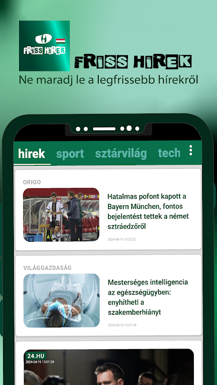 Friss Hírek - Magyarország - 23.3 - (Android)