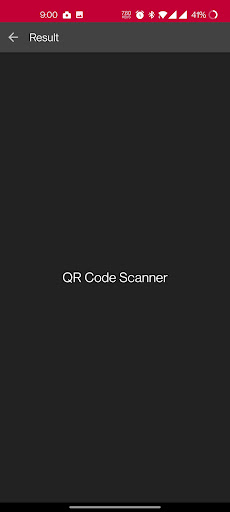 QR Code Scanner Screen 2