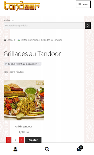 Tandoor Dz Screen 2