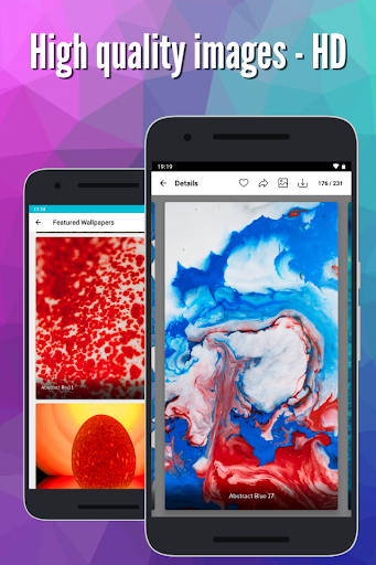 Android application Abstract Wallpapers : HD - 4K screenshort