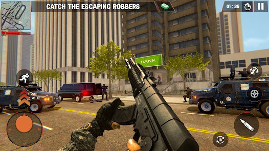 Captura de Pantalla 3 Contraataque terrorista 3D android
