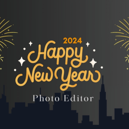 New Year Photo Editor logo