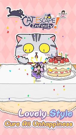 Game screenshot Cat Escape! Infinity！ mod apk