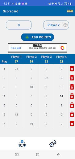 Android application Tranque - Domino Score Tally screenshort
