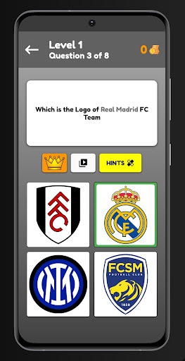 Soccer Clubs Logo Quiz Screen 2
