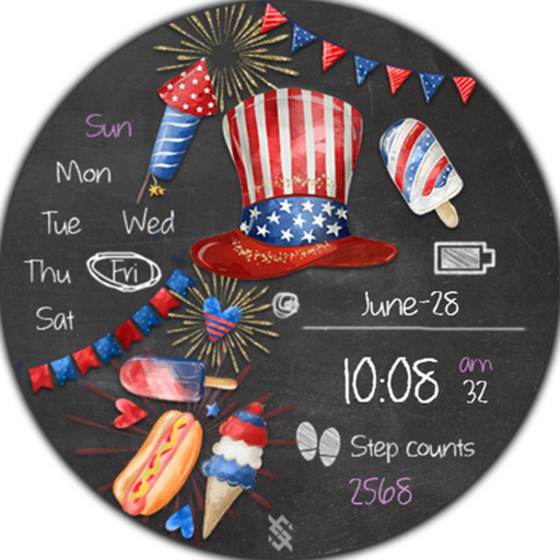 BFF1- 4th of July Independence logo